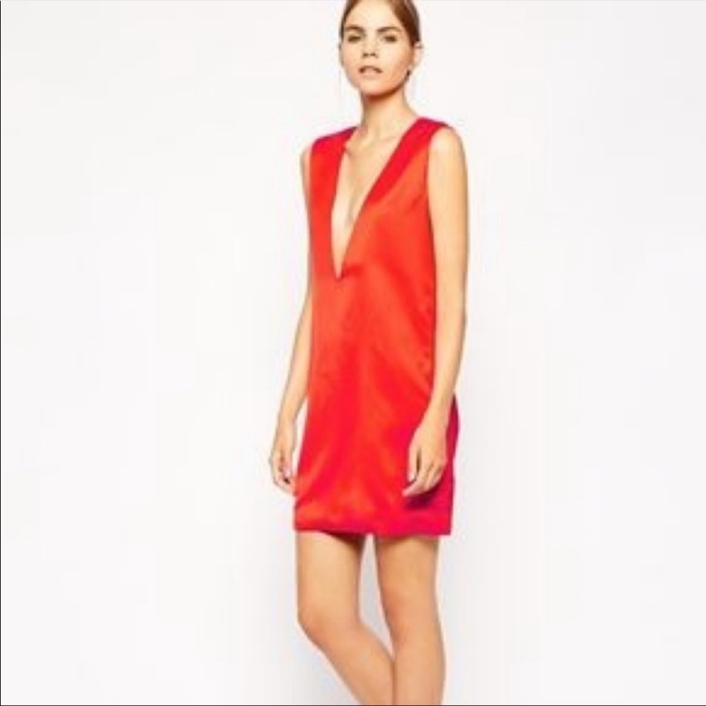 Solace London Aurora Plunge Dress